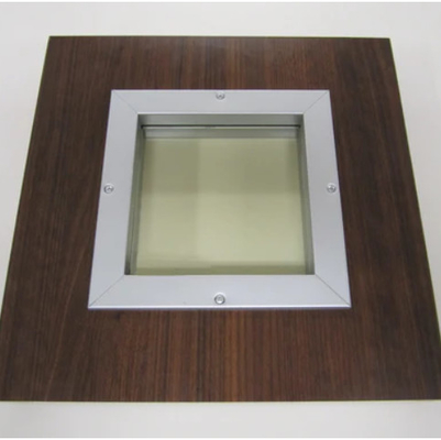 X Ray 8mmpb Radiation Protection Lead Glass For Pet Ct Observation Window