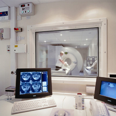 Punching Mri Room Rf Shielded Window With Frame And Brass Mesh Inside