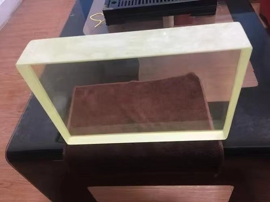 Transparency Flat 0.5mm X Ray Lead Glass Customized Size