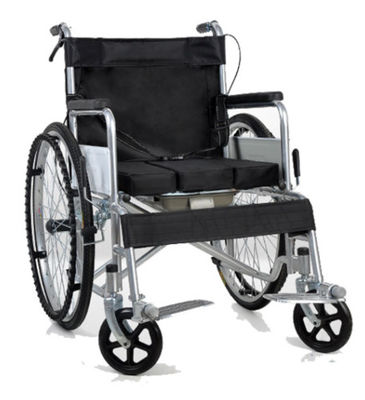 12 Kg Anti-Ferrous Wheelchair, 460mm Seat Width, Hand-Operated Brakes, Professional Mobility Solution for Medical Facilities