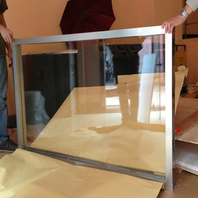 Stainless Steel Frame Radiation Protection Lead Glass 1200mm X 800mm