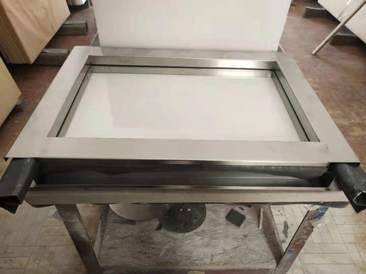 X Ray 15mm Lead Glass Shielding 2.6mm Lead Equivalent With Frame