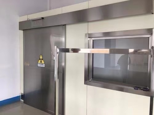 Rectangle X Ray Radiation Protection Lead Glass High Durability Advanced