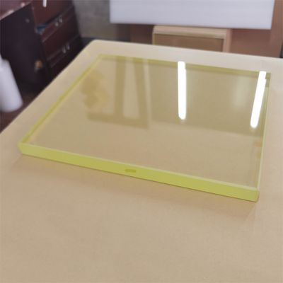 High Durability Lead Glass For Radiation Protection With 1.7mmpb-6.71mmpb Lead Equivalent
