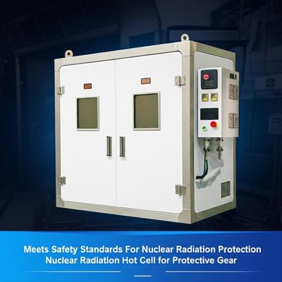 Certifications Meets Safety Standards For Nuclear Radiation Protection Nuclear Radiation Hot Cell for Protective Gear