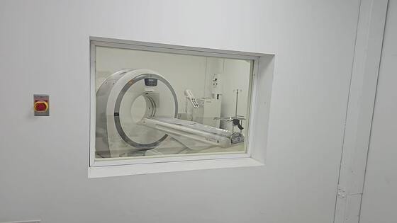 Without Frame X Ray Lead Glass Suitable for X-ray CT Room Varies by Size and Thickness Radiation Shielding Glass Solutions