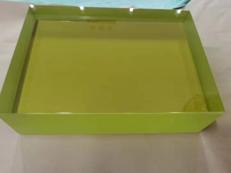 Customizable Radiation Protection Lead Glass with Density 5.5 G/cm³ and Transmittance 85% - 95% for Radiation Shielding