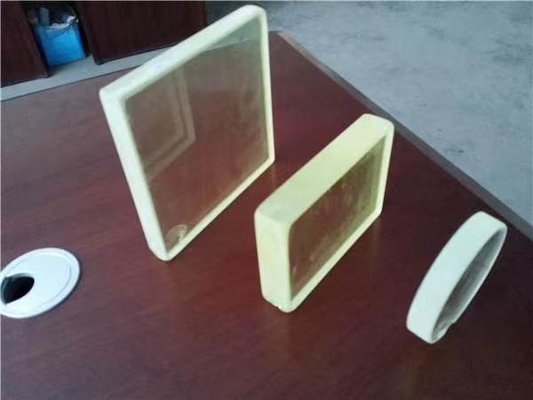 15 Mm * 1200 Mm * 1,000 Mm X Ray Lead Glass การป้องกันรังสี Ct Room Shielding