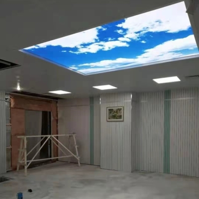 ไม่ใช่แม่เหล็ก 25A Mri Led Lighting Soft Film โคมไฟเพดานสกายไลท์เสมือนจริง