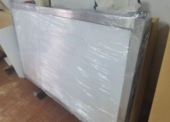 กระจกตะกั่วป้องกันรังสีแผงหนา 8 ~ 25 มม. 1200 × 800 มม. พร้อมขนาดใหญ่ที่กำหนดเองและกรอบ SS ที่ตรงกัน