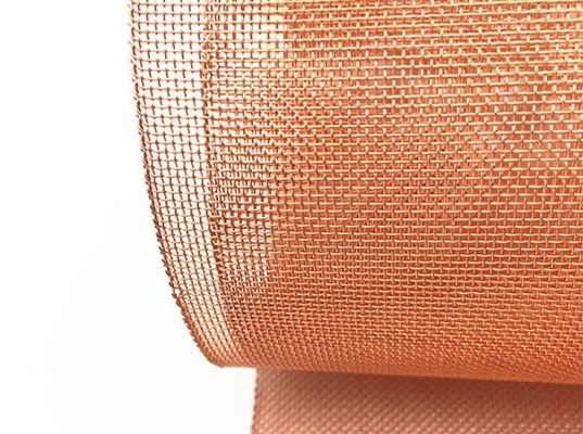 16 Mesh Number Copper Mesh For Mri / Rf Window With Customized Specifications
