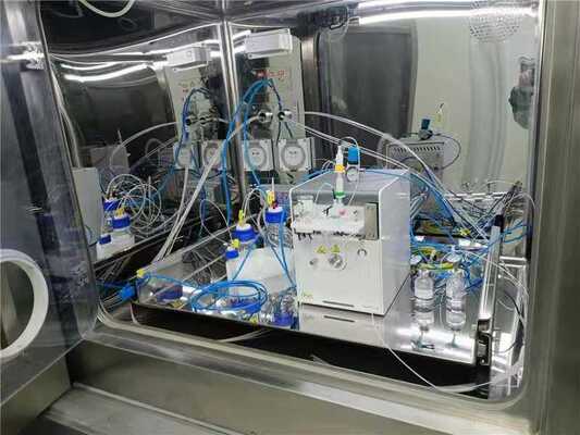 เซลล์ร้อนแบบเออร์กอนอมิค 50mmpb ทองเหลืองเทียบเท่าสี UV และโอโซน