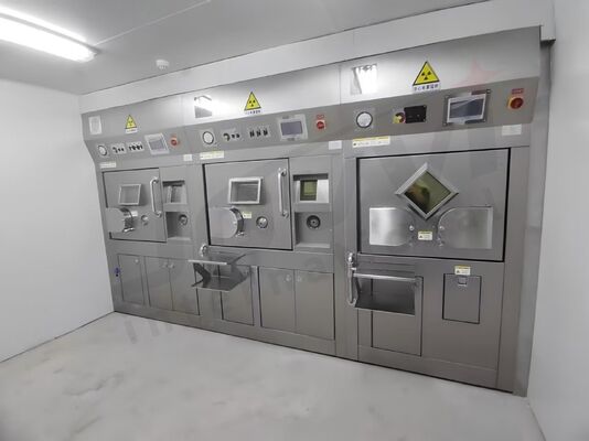 ห้องปฏิบัติการกัมมันตรังสีนิวเคลียร์ที่ปลอดภัย ห้องปฏิบัติการร้อนที่หุ้มฉนวนอย่างหนาแน่น