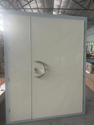 ประตูป้องกัน RF สีขาวหรือที่กําหนดเองที่มีประสิทธิภาพป้องกัน 100 DB และระบบล็อคสําหรับสถานที่ที่ปลอดภัย