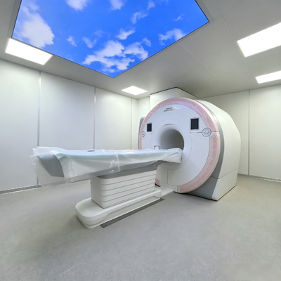 กรงฟาราเดย์ MRI แบบกำหนดเองพร้อมวัสดุทนการกัดกร่อนและตาข่ายลวดสี่เหลี่ยมสำหรับการป้องกัน RF ที่เหนือกว่า