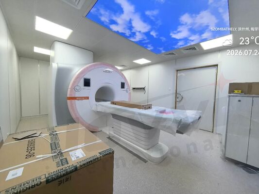 กรงป้องกันคลื่นวิทยุ MRI พร้อมแผงป้องกันทองแดง