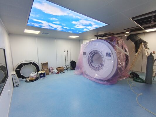 ห้องป้องกันคลื่นแม่เหล็กไฟฟ้า MRI แบบปรับแต่งได้สำหรับสถานพยาบาล
