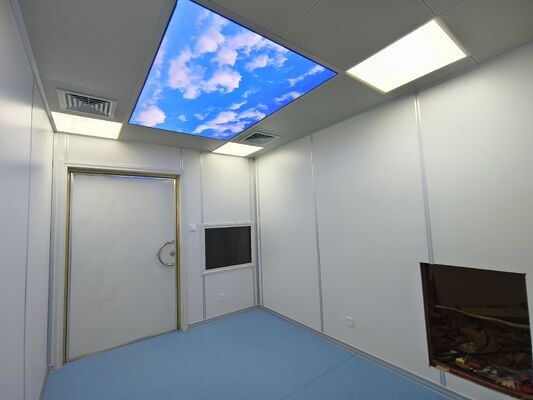 10-130mhz MRI RF ห้องป้องกัน Faraday Cage สําหรับการถ่ายภาพที่ตรงกัน