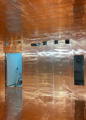 ED RF Cage 3oz 1320mm Electrodeposited Copper Foil Radiation Shielding SGS