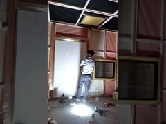 MRI ป้องกันหน้าต่างกับ Wire Mesh ใสสําหรับห้อง MRI