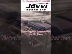 เปลหามที่ใช้ร่วมกันได้กับมือถือ Mri ไม่ใช่แม่เหล็กในห้องเครื่องสแกนเนอร์ 3 T Mri