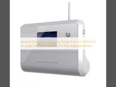 ระยะวัดอัตราปริมาณนิวตรอน 0.1μSv/h-100mSv/h บนจอสัมผัสขนาดใหญ่ที่มีแบตเตอรี่ชาร์จใหม่